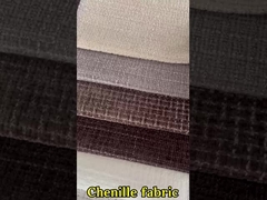 โพลิเอสเตอร์ 100% ผลงานสองสี ดีไซน์ใหม่ สไตล์ยุโรป เนื้อผ้าสําหรับโซฟาเชนิล