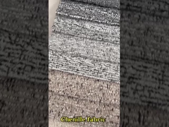 เนื้อผ้าเชนิล สายใยสี เนื้อผ้าเชนิล โซฟา เนื้อผ้า 100% โพลิเอสเตอร์ เชนิล สําหรับตกแต่ง