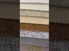 100% โพลิเอสเตอร์ ผ้าปู ลุค ลินน์ ดูไบ สายรุ้งผ้าสําหรับโซฟา สายผ้าสําหรับบ้าน