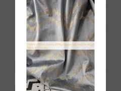 LIXIANG 280cm หรูหรา 100%พอลิเอสเตอร์ อิตาลี เนื้อทองแดงผ้าห่มสําหรับผ้าม่าน