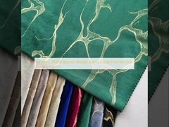 LIXIANG 280cm เนื้อทองแดง ธาตุเรียน ดอกไม้ พิมพ์หน้าต่างผ้าม่าน