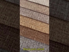 LIXIANG Rainbow Dubai Upholstery Custom Wovenl Curtain เนื้อผ้ากระจ่างใสสําหรับโซฟา