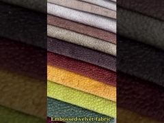 คุณภาพดีที่สุด พิมพ์ Emboss upholstery หรูหรา Holland ผ้าห่มสําหรับโซฟา