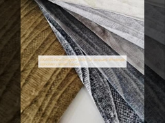 LIXIANG ดีไซเนอร์ใหม่ Multi Col Jacquard ขายปลีก ผ้าผนังผ้าห่ม