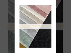 เนื้อเชนิล 100% เนื้อพอลิเอสเตอร์ เนื้อเชนิล เนื้อผงสําหรับโซฟา