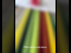 Super soft plain Mosha  velvet fabric for sofa