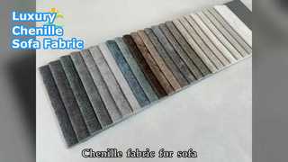Tela de sofá de chenilla 470GSM