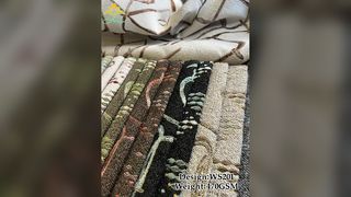 Tessuto per divano jacquard di lusso resistente