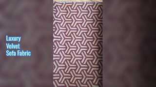 Luxury Velvet Sofa Fabric for Home Decor
